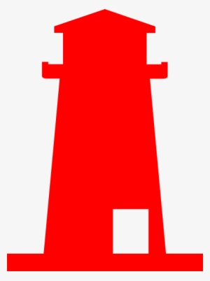 Red Lighthouse Clipart