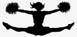 Clip Black And White Library Diy Design Pictures Clip - Cheerleading Clipart