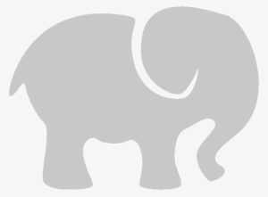 Cute Elephant Silhouette Pics 3 Cute Elephant Silhouette - Elephant Shape Png