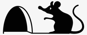 A Lion Lived In A Cave In The Mountains - Mouse Hole Clip Art