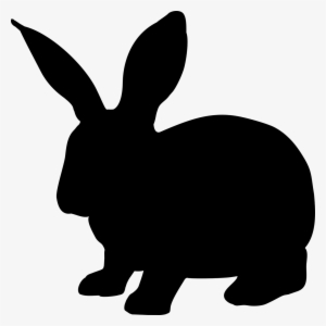Easter Bunny Silhouette Png - Bunny Silhouette Clipart