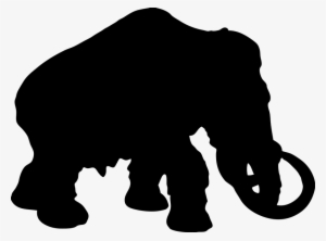 Elephants Silhouettes - Mammoth Silhouette