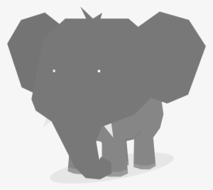 This Free Icons Png Design Of Elephant Minimal Flat
