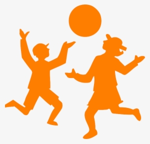 Children Silhouettes - Play Clip Art Png