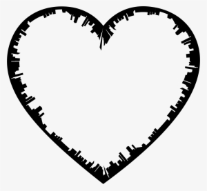 Big Image - Heart Silhouette Png