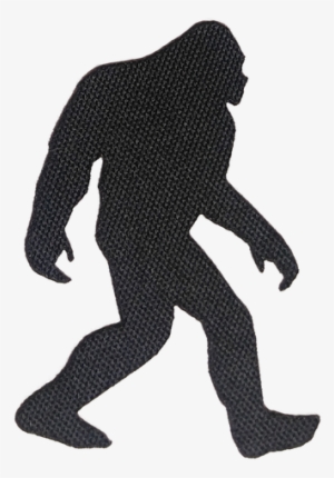 Bf Silhouette Patch - Big Foot Clip Art