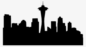 Seattle Skyline Silhouette Wica Annual Convention Western - Seattle Skyline Silhouette Png