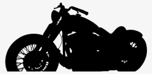Bottom-motorcycle - Motorcycle Silhouette