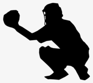Baseball Player Silhouette PNG Clip Art Image​