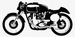 Clip Art Black And White Library Free Motorcycle Clipart - Clip Art Motor Bike