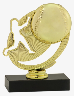 Silhouette Baseball Trophy - Trophy