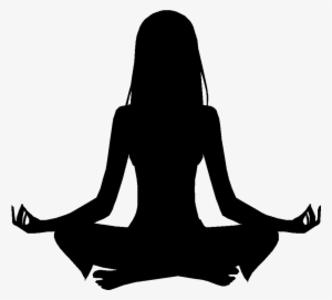 Yoga Silhouette - Yoga Clip Art