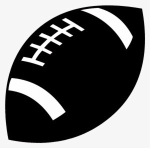 Football Ball Silhouette - Football And Cheer Logo