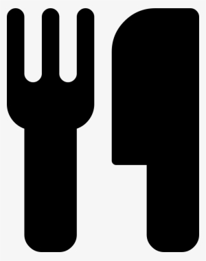 Fork And Knife Silhouette Comments - Fa Fa Icons Food