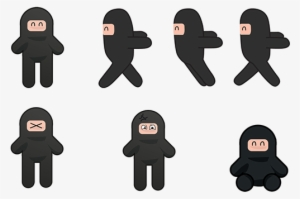 This Is The Awesome Ninja In Various Positions