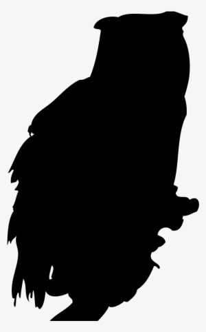 Owl Silhouette Png - Great Horned Owl Silhouette