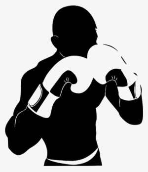 Boxer Silhouette Png Wwwpixsharkcom Images Galleries - Boxing Silhouette
