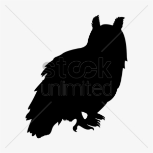Long-eared Owl Clipart Owl Photography Silhouette - Silhouette