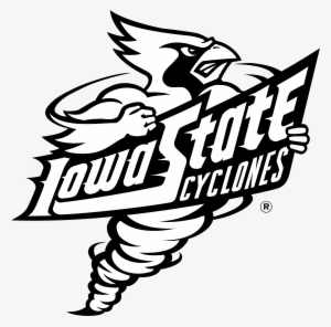 Iowa State Cyclones Logo Black And White - Iowa State Cyclones Logo