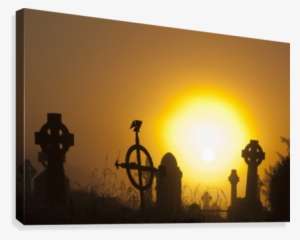 Sunrise At Aghadoe Heights Graveyard With Silhouetted - Aghadoe Heights Hotel & Spa