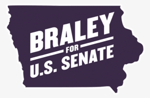 bruce braley and iowa state logo - graphic design