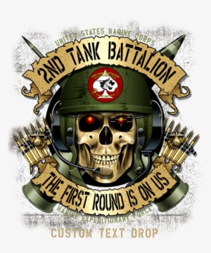 2nd Tank Battalion Usmc Shirt - 2nd Tank Battalion Logo