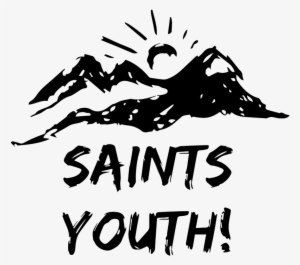 saints youth logo black - save the drama for your