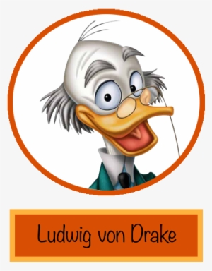 Ludwig Von Drake Logo - Disney Professor