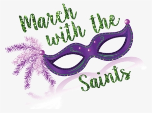 March With The Saints Logo - John Paul Ii Catholic High School