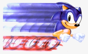 Sonic The Hedgehog - Sonic Running Super Fast