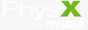 Images\physxbynv White - Nvidia Physx White Logo