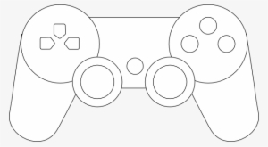 Ps3 Playstation 3 Controller Outline Transparent Png 600x330 Free Download On Nicepng