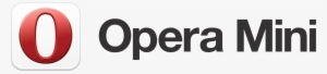 Opera Mini Logo Horizontal - Opera Mini Download For Mobile