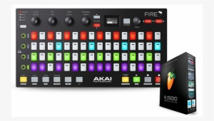 Akai Professional Fire Fl Studio Controller With Fl - Akai Fire Fl Studio