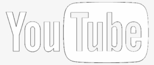 White Youtube Logo Transparent - You Tube