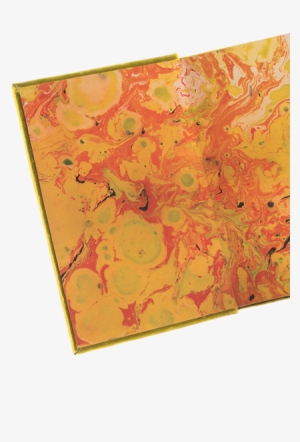 Hand Marbled Paper - Motif