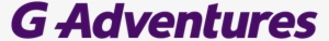 G Adventures Logo 2015 Final Purple Wordmark - G Adventures Logo