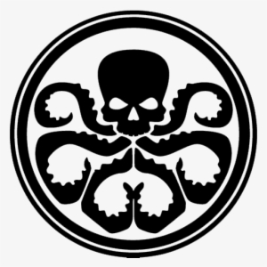 Hydra Marvel Png Png Transparent Stock - Marvel Comics Captain America Hydra Logo Metal/enamel