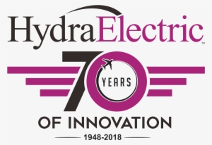Hydra-electric 70th Anniversary Logo - Hydra Electric