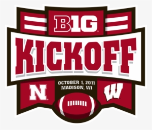 Big Ten Kickoff - Wisconsin Badgers Flag 2x3 Applique White W