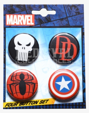 Hydra Logos Button Set - Ata-boy Marvel Captain America Civil War Characters