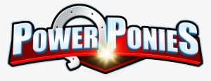 moonlight-pen, logo, power ponies, power rangers, safe, - pony power