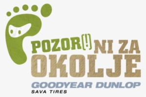 Dunlop Logo Png Pozor Ni Za Okolje Logo - Portable Network Graphics