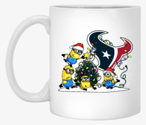 Houston Texans Minion Mery Christmas Texans Team Logo - Houston Texans Shirts Minion Mery Christmas Texans