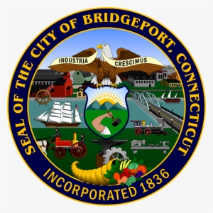 Seal Of Bridgeport, Connecticut - Bridgeport Ct Flag
