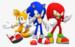 Team Transparent Sonic Jpg Transparent Stock - Knuckles The Echidna Punch