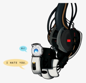Portal 2 Images Wheatley & Glados Wallpaper And Background - Portal 2 Wheatley And Glados