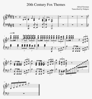 20th Century Fox Themes Sheet Music Composed By Alfred - Music