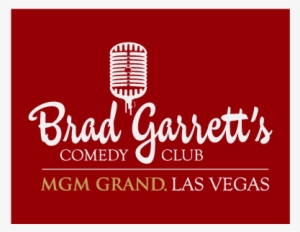 Brad Garrett Comedy Club - Brad Garrett's Transparent Comedy Club Logo