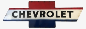 Painted "chevrolet" Letters - Red White Blue Chevrolet Logo